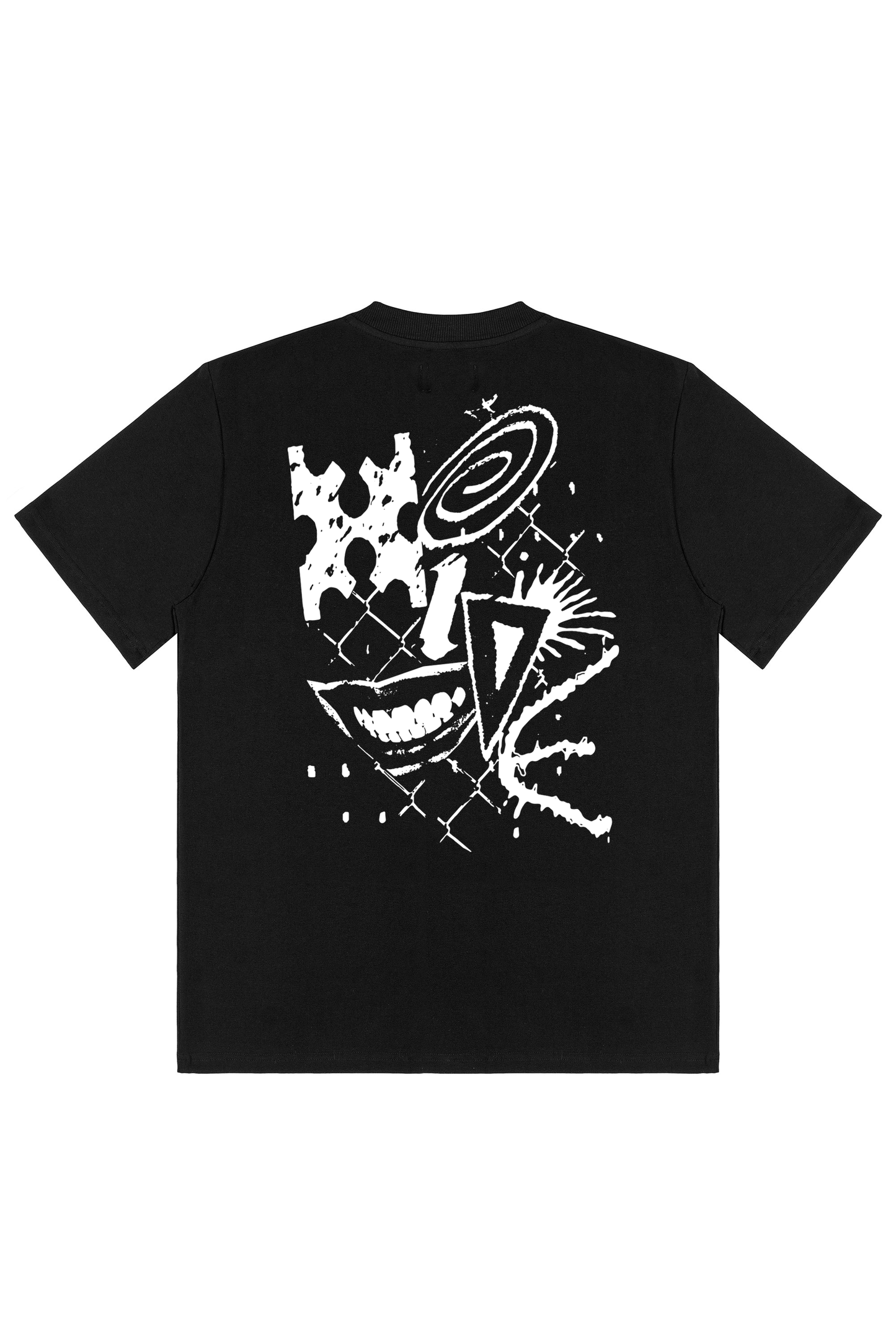 SMILE 0124 TEE IN BLACK