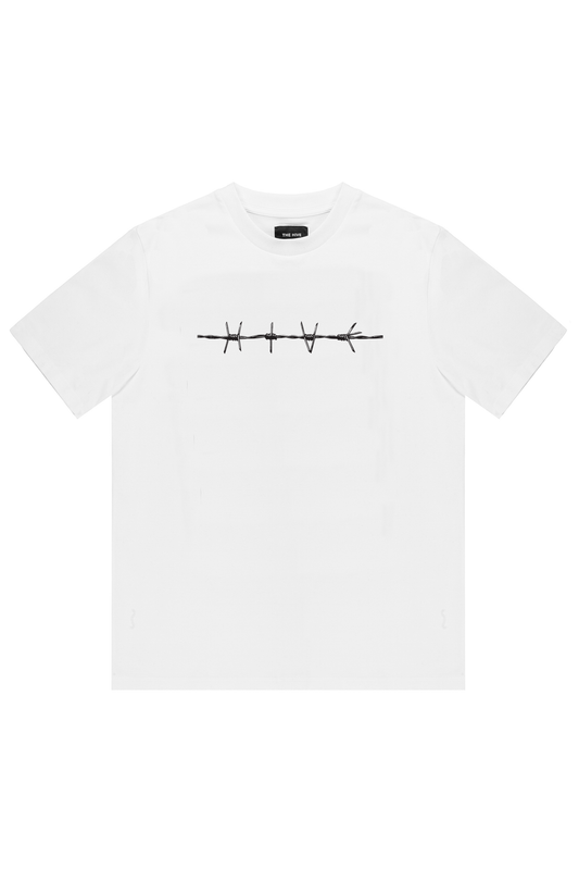 WIRE TEE IN WHITE