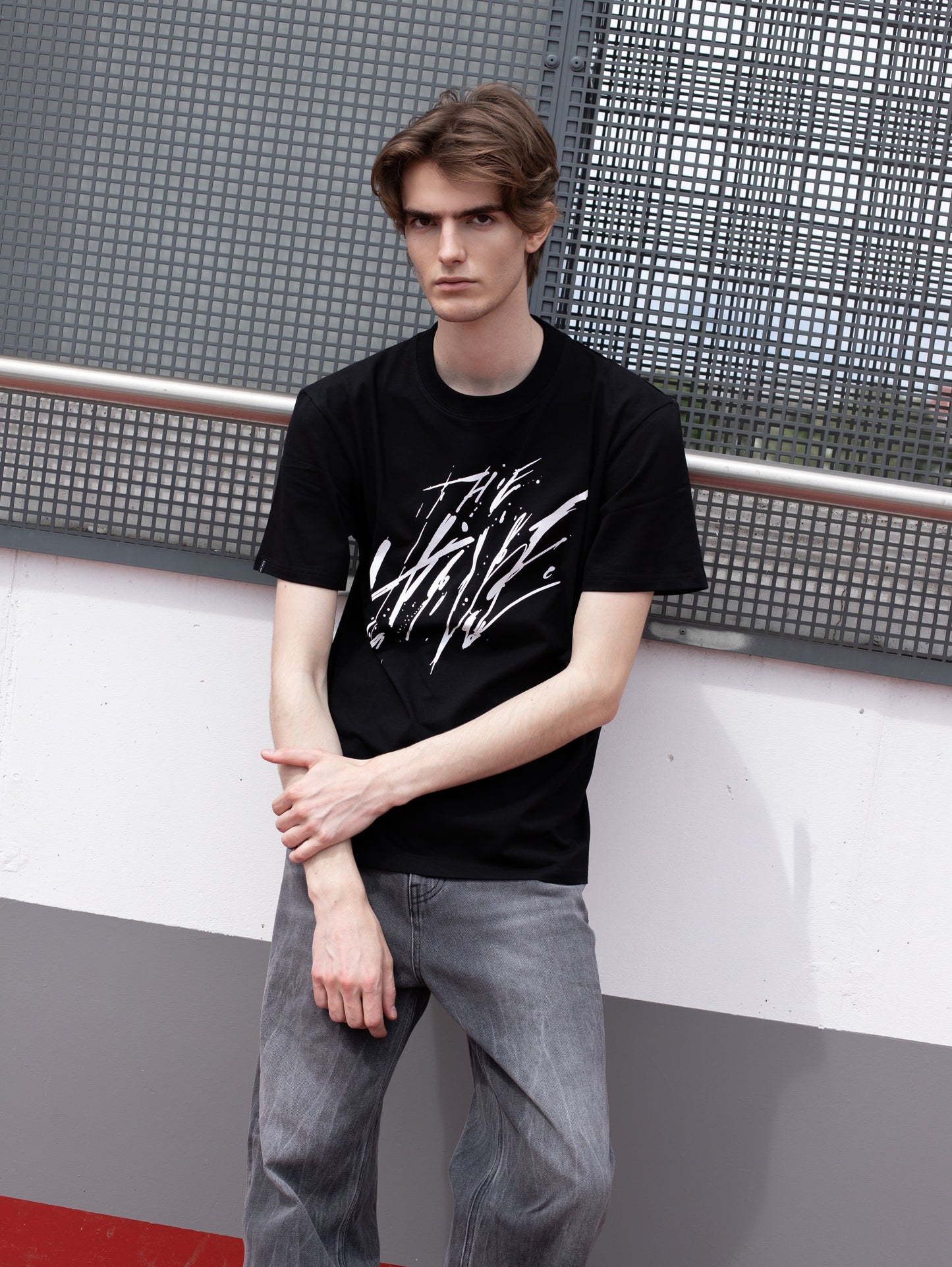 GULF TEE IN NOIR