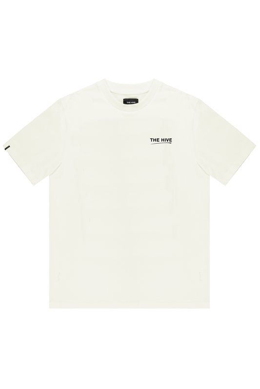SIMPLE OFF WHITE PREMIUM TEE