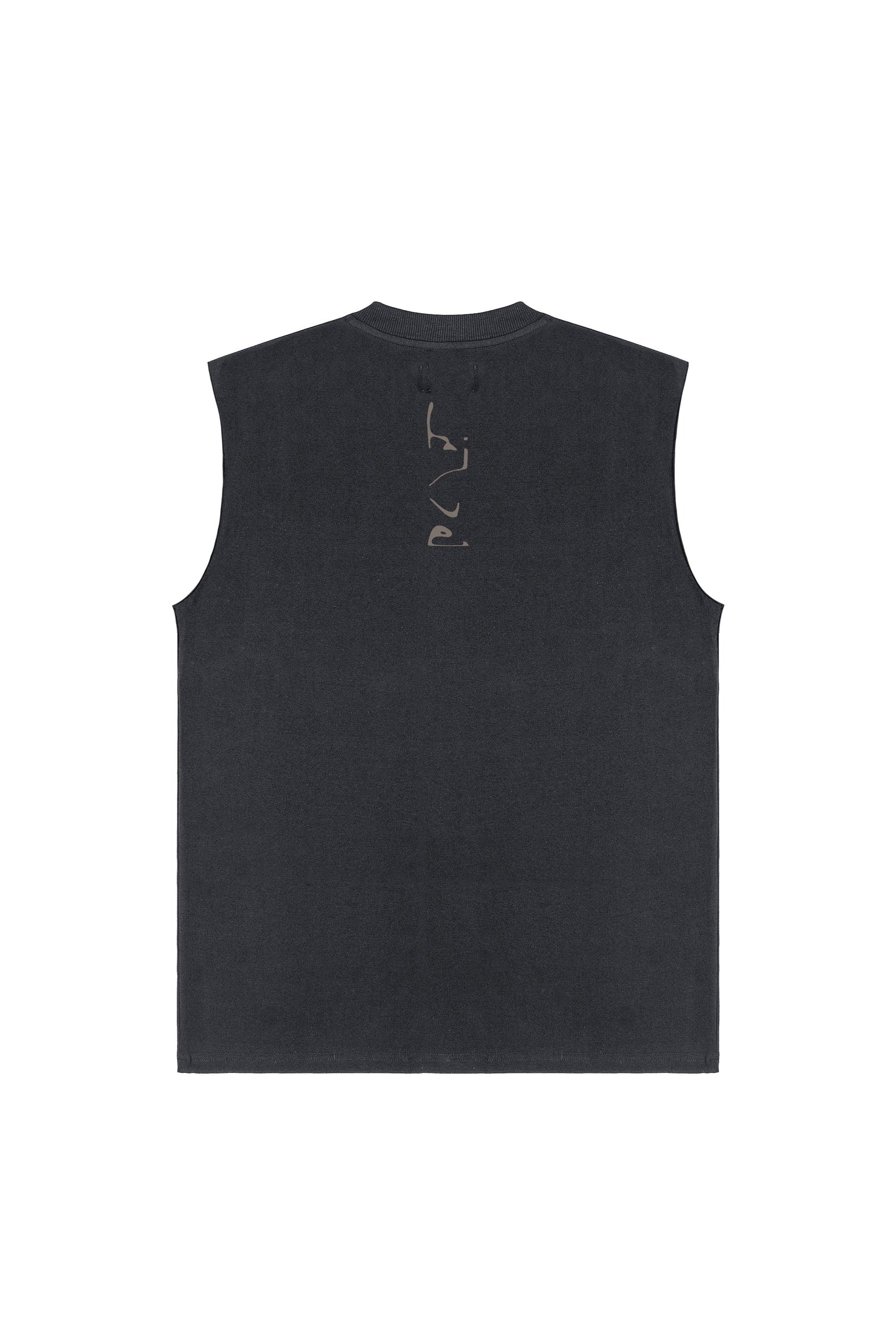 NEVER TOP WASHED BLACK