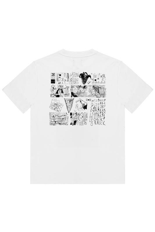 SAVANTS TEE IN WHITE LIMITED